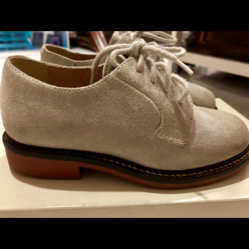 Boys nubuck lace up shoe